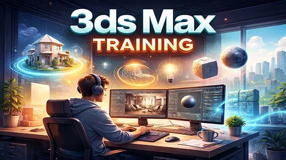 آموزش 3ds Max: راهنمای کامل مبتدیان برای مدل‌سازی و تجسم سه‌بعدی